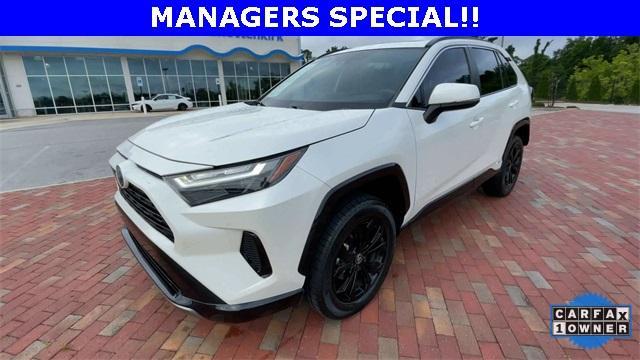 used 2022 Toyota RAV4 Hybrid car, priced at $25,813