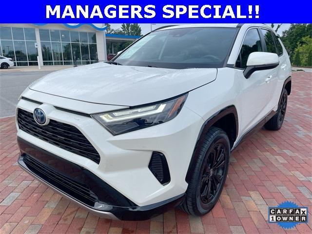 used 2022 Toyota RAV4 Hybrid car, priced at $25,813