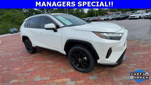 used 2022 Toyota RAV4 Hybrid car, priced at $25,813