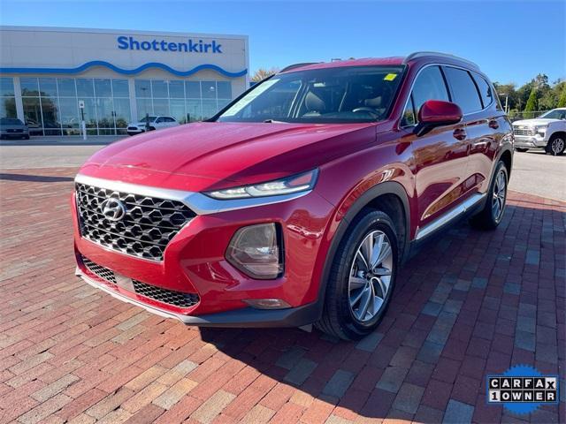 used 2019 Hyundai Santa Fe car, priced at $17,759