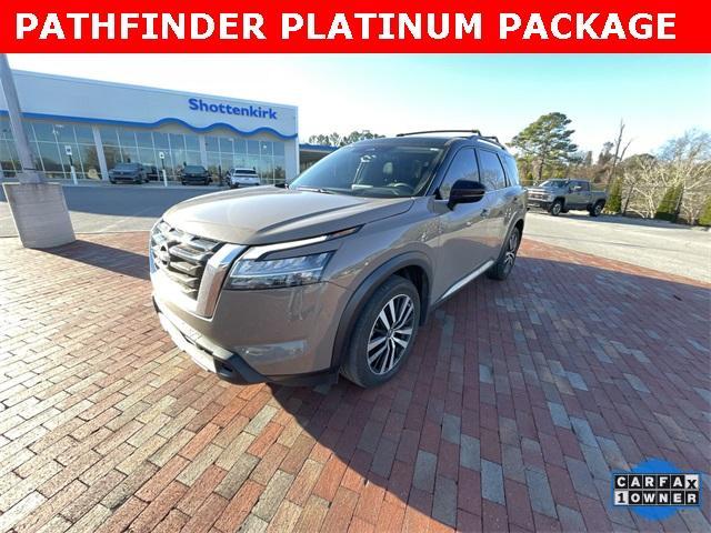 used 2023 Nissan Pathfinder car, priced at $39,988