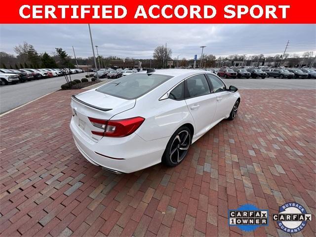 used 2021 Honda Accord car, priced at $24,988