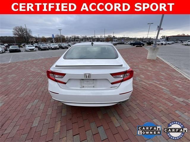 used 2021 Honda Accord car, priced at $24,988