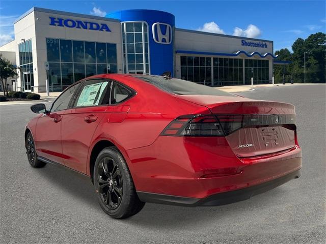 new 2025 Honda Accord car, priced at $31,136