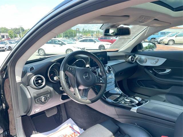 used 2017 Mercedes-Benz C-Class car, priced at $23,241