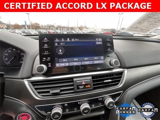 used 2021 Honda Accord car, priced at $22,984