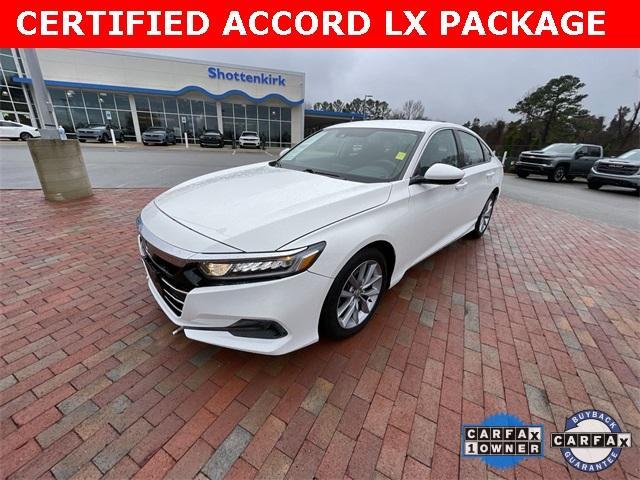 used 2021 Honda Accord car, priced at $22,585