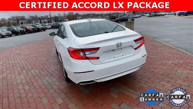 used 2021 Honda Accord car, priced at $22,984