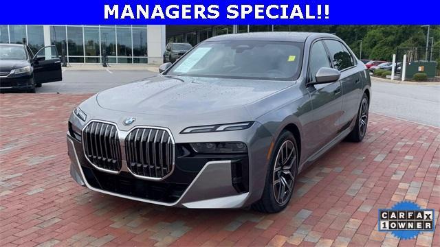 used 2024 BMW 740 car, priced at $68,998