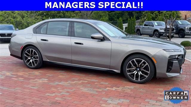 used 2024 BMW 740 car, priced at $68,998