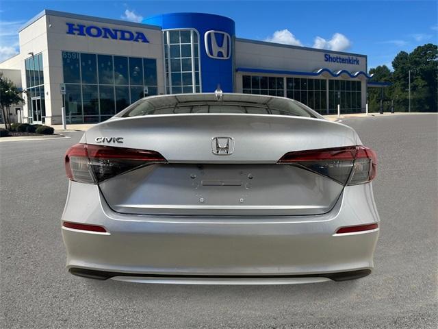 new 2025 Honda Civic car, priced at $25,400