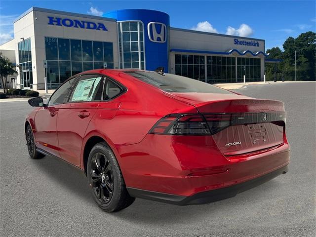 new 2025 Honda Accord car, priced at $31,136