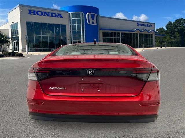 new 2025 Honda Accord car, priced at $31,136