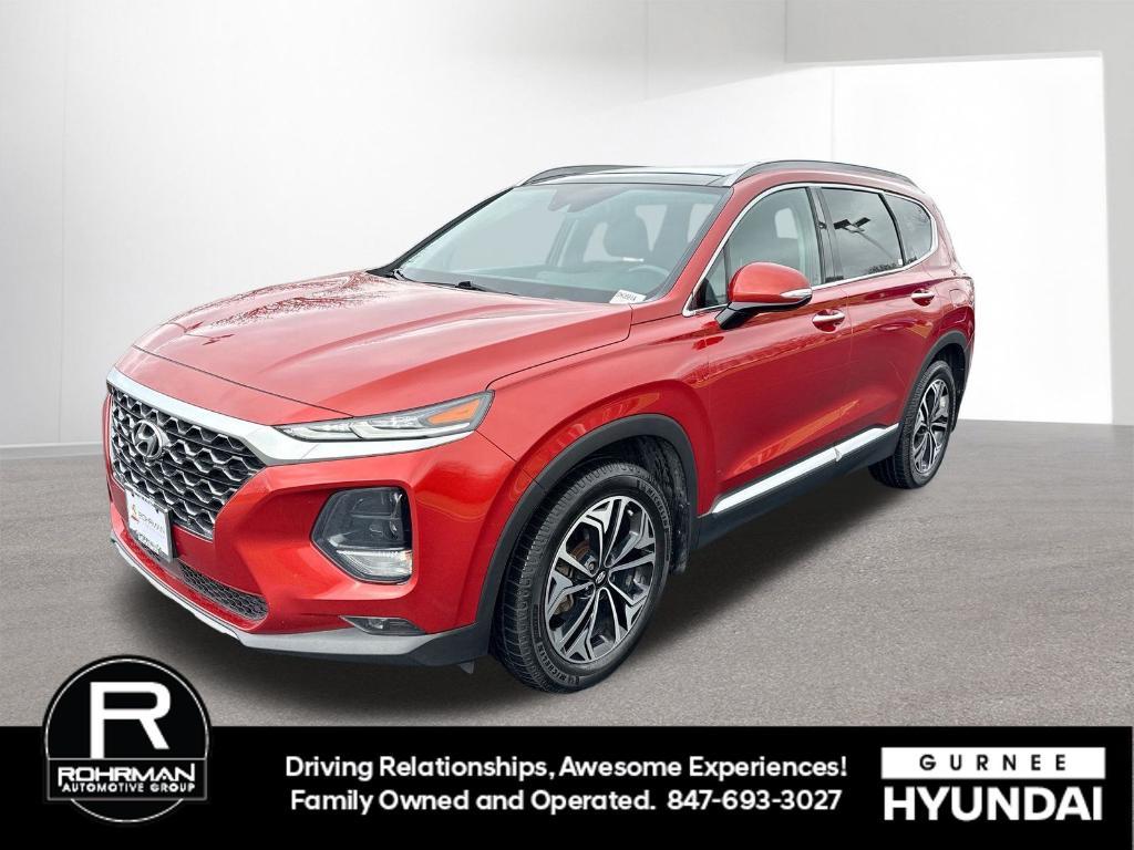 used 2020 Hyundai Santa Fe car, priced at $16,946