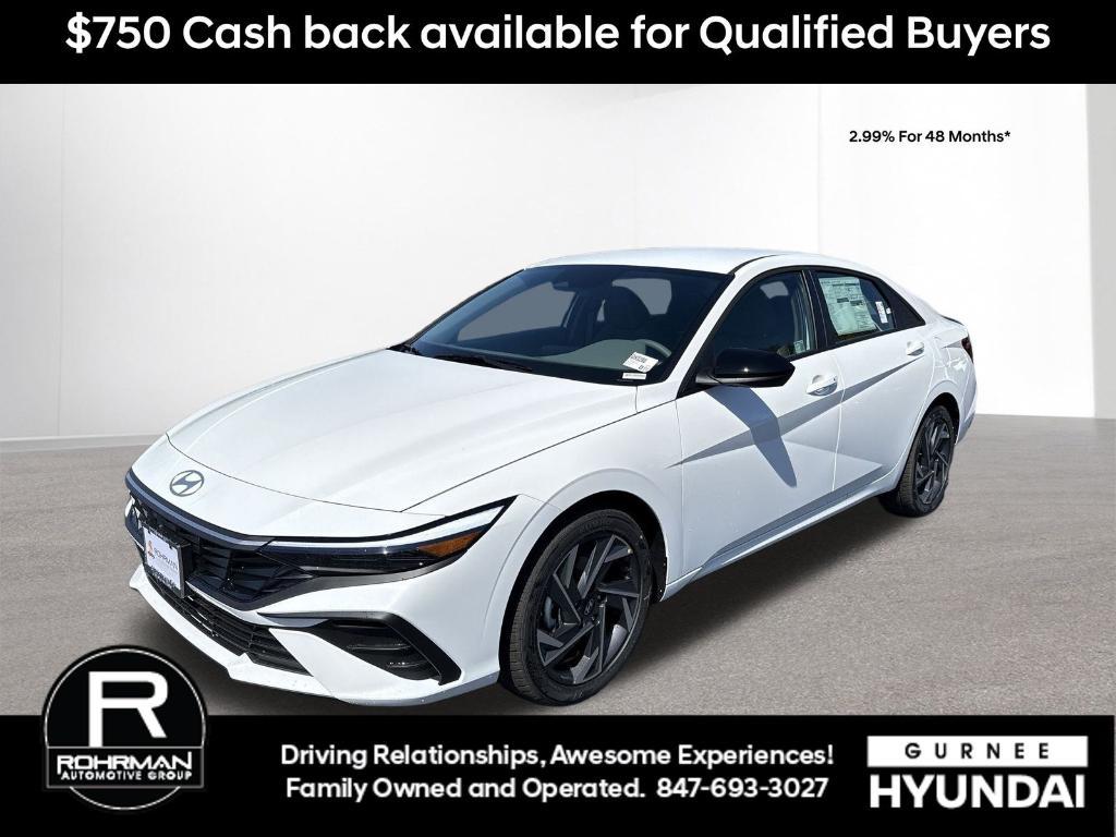 new 2025 Hyundai Elantra car, priced at $24,265