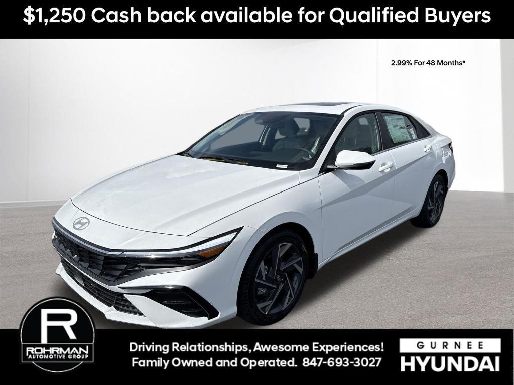 new 2025 Hyundai Elantra car, priced at $27,300