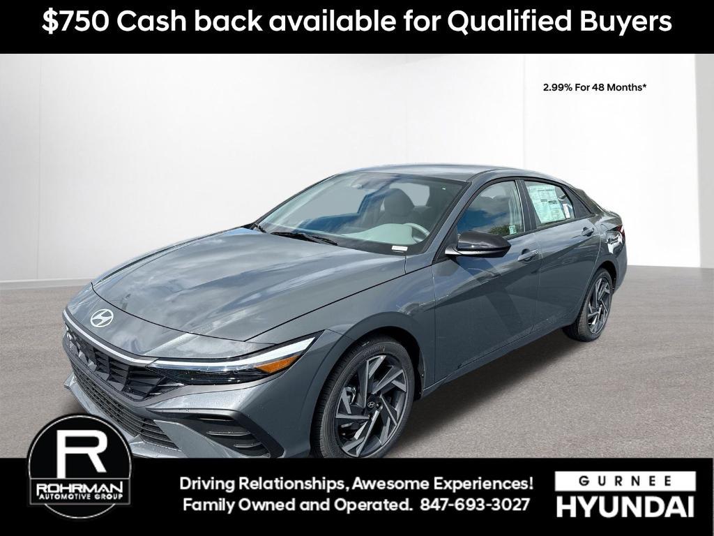 new 2025 Hyundai Elantra car, priced at $23,776