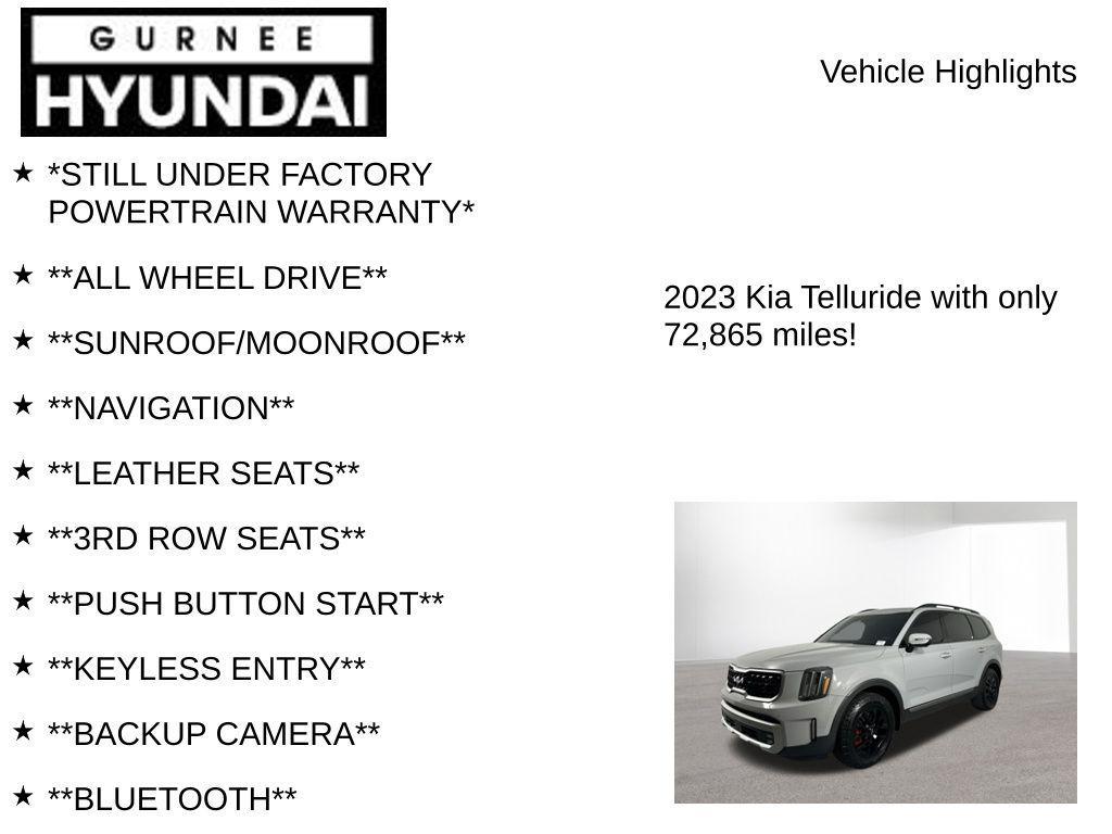 used 2023 Kia Telluride car, priced at $33,561