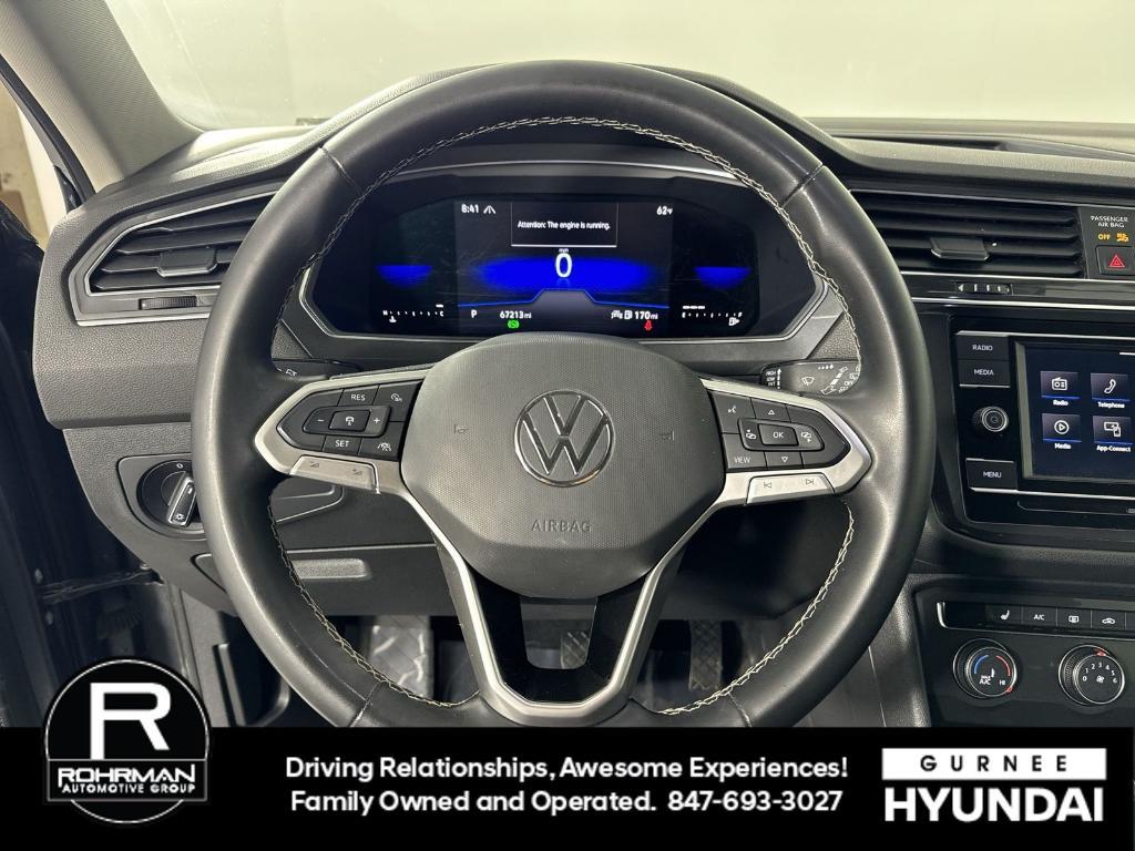 used 2022 Volkswagen Tiguan car, priced at $17,912