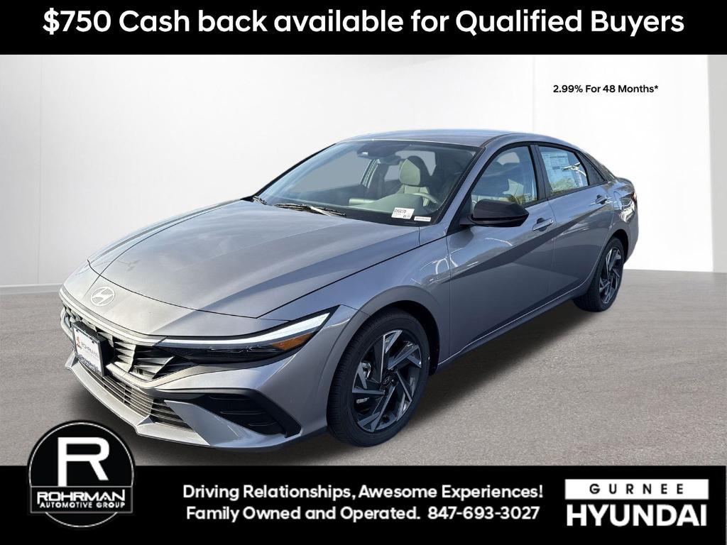 new 2025 Hyundai Elantra car, priced at $23,844