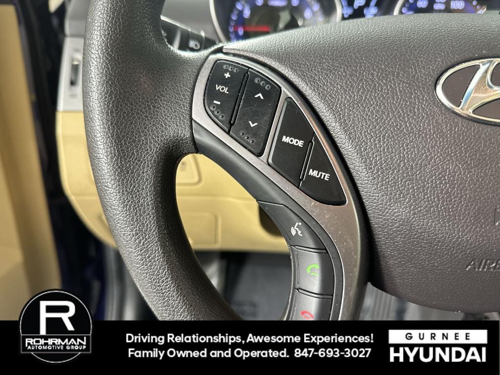 used 2013 Hyundai Elantra car, priced at $6,997