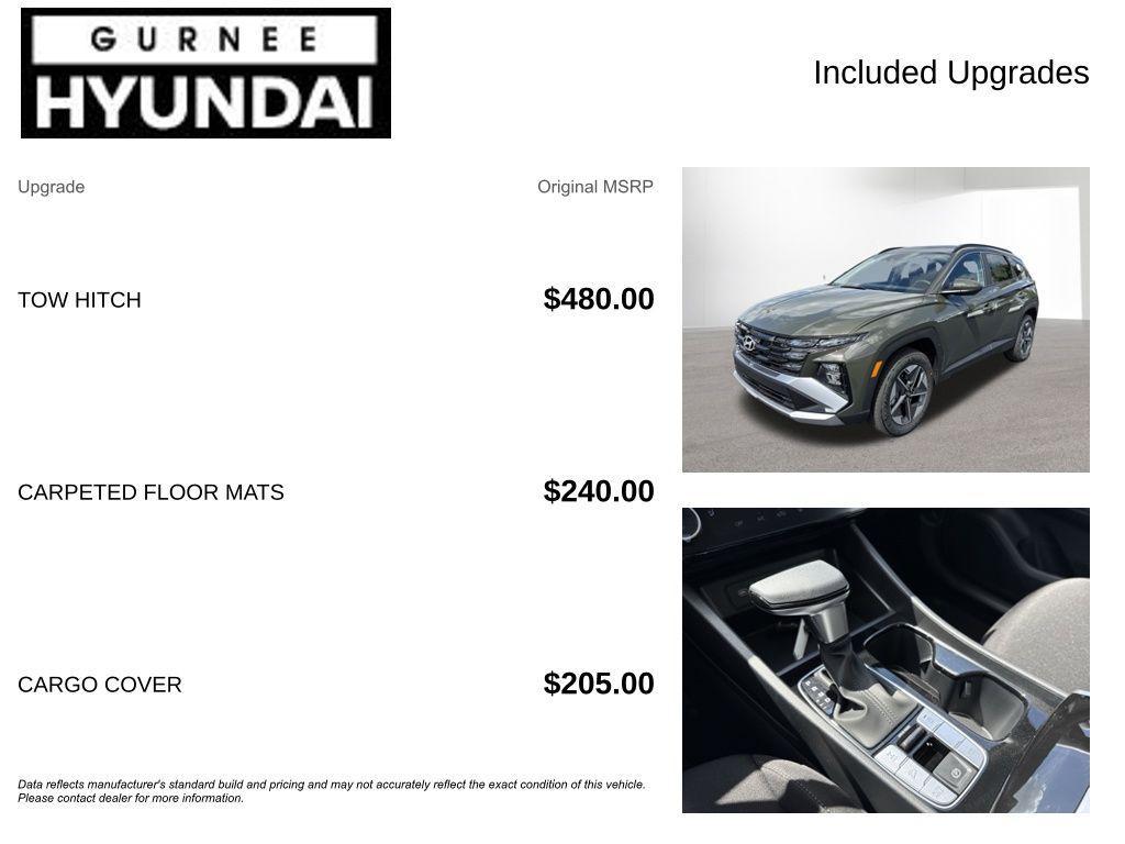 new 2026 Hyundai Tucson car, priced at $31,187