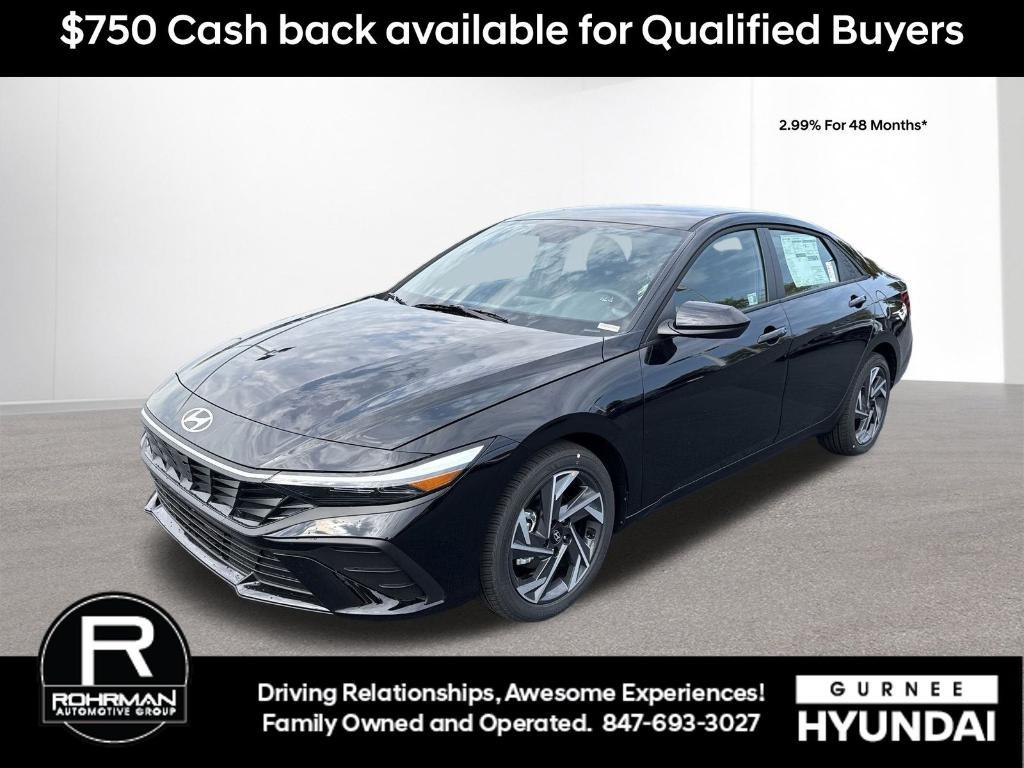 new 2025 Hyundai Elantra car, priced at $23,845