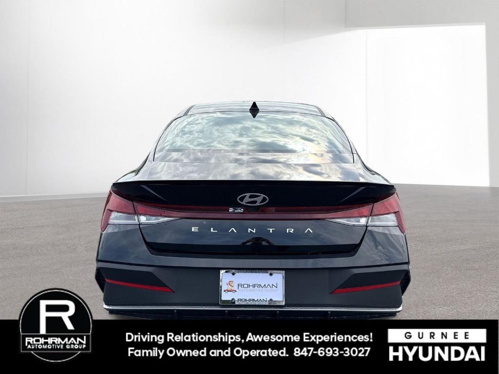 new 2025 Hyundai Elantra car, priced at $23,845