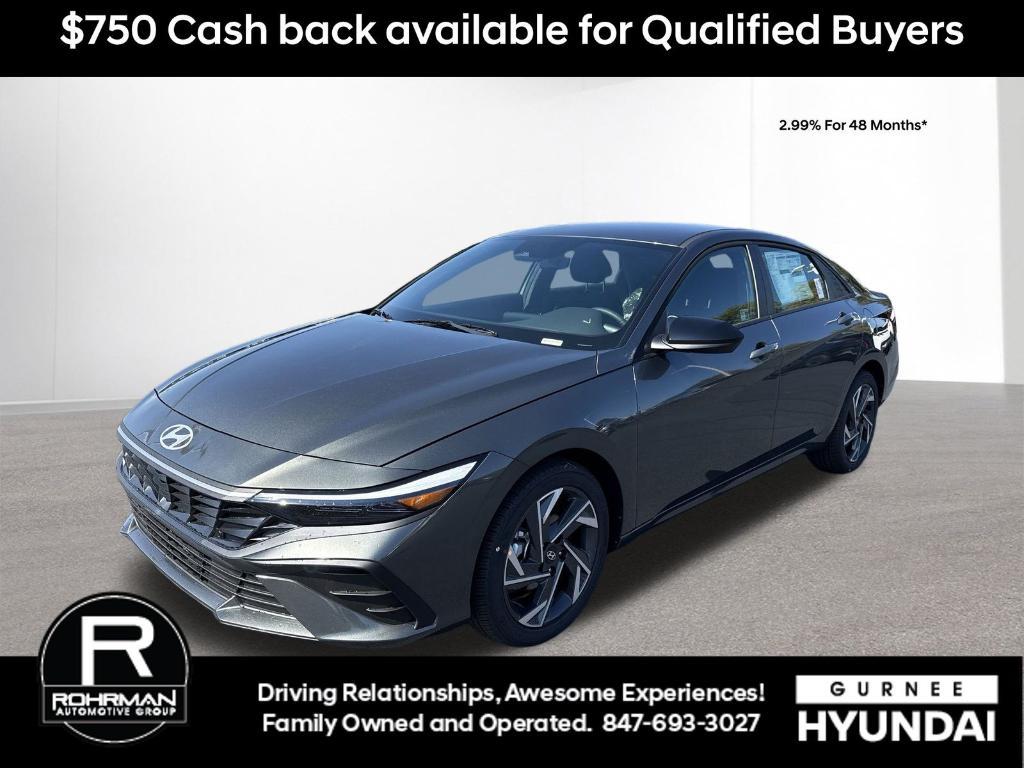 new 2025 Hyundai Elantra car, priced at $23,844