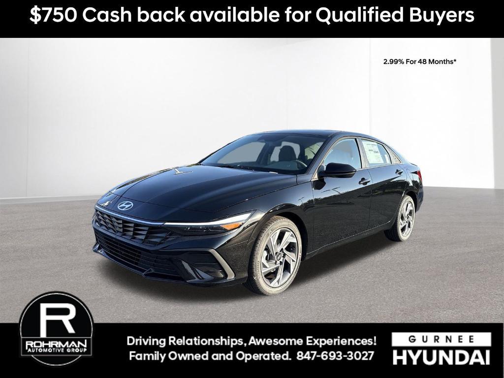 new 2025 Hyundai Elantra car, priced at $23,776