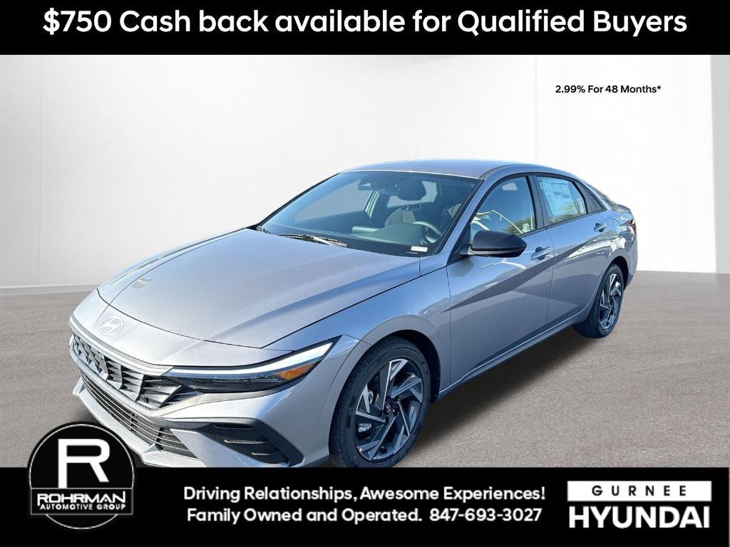 new 2025 Hyundai Elantra car, priced at $23,776