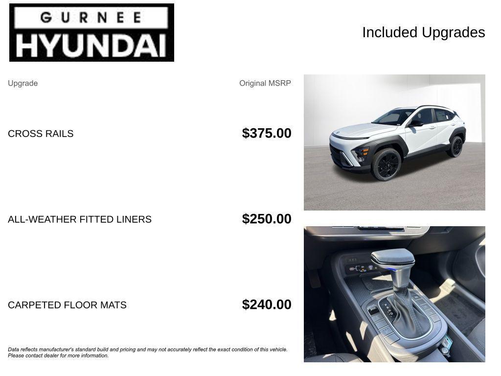 new 2026 Hyundai Kona car, priced at $28,059