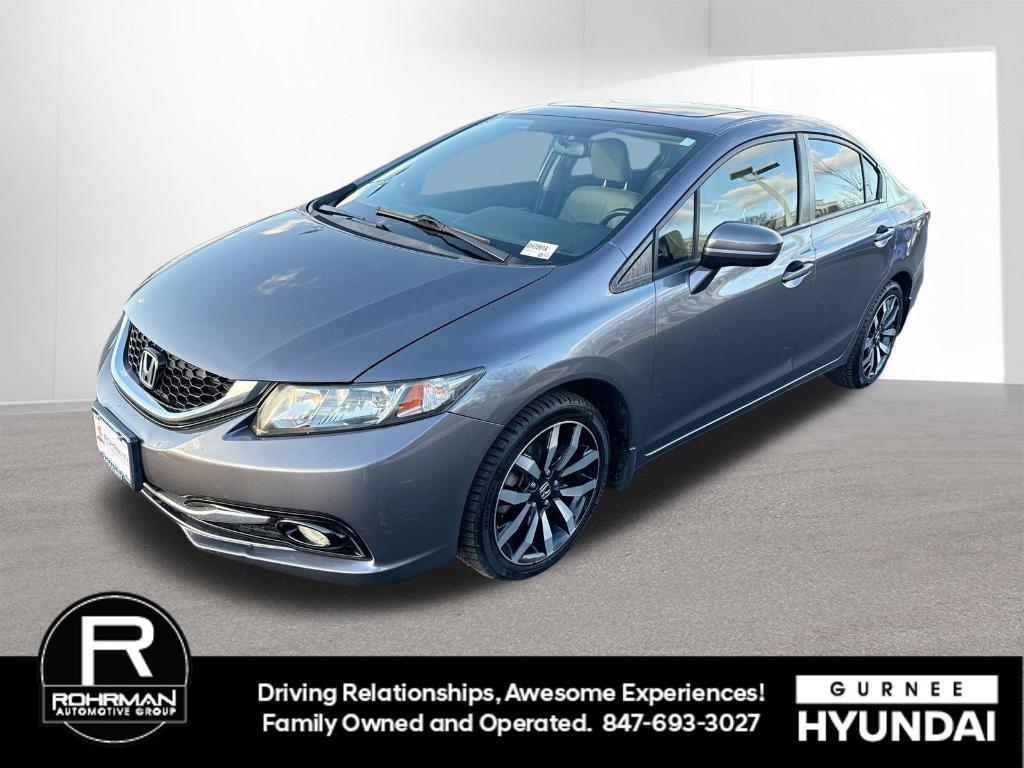 used 2015 Honda Civic car, priced at $15,841