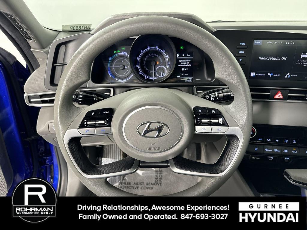 used 2023 Hyundai ELANTRA HEV car, priced at $18,526