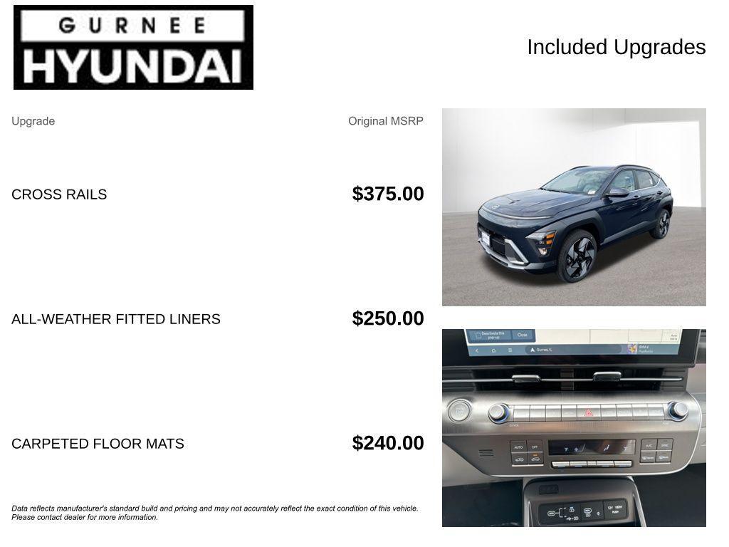 new 2026 Hyundai Kona car, priced at $33,896