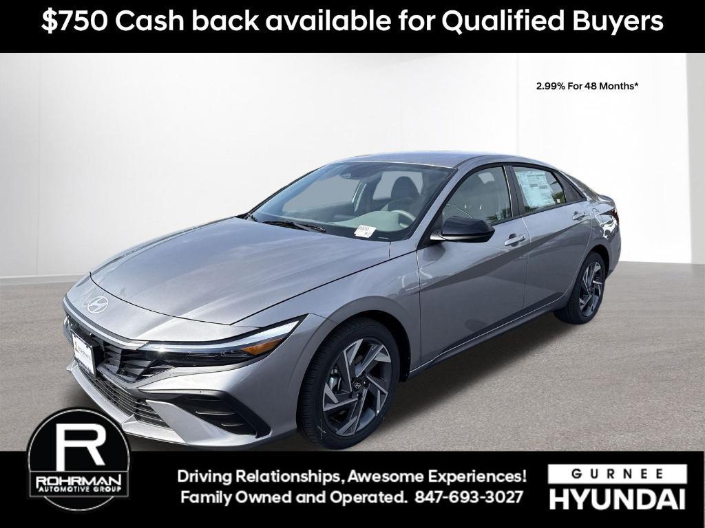 new 2025 Hyundai Elantra car, priced at $23,845
