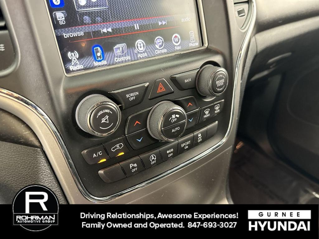 used 2017 Jeep Grand Cherokee car, priced at $14,998