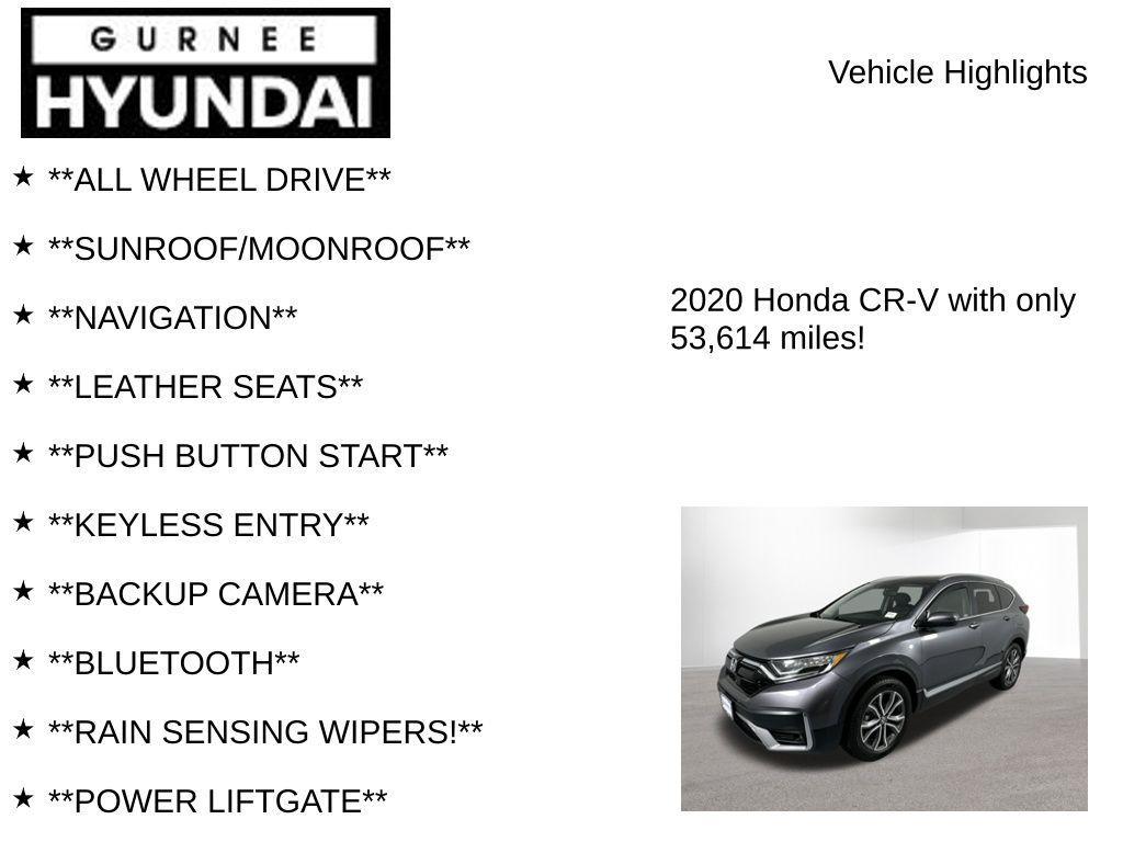 used 2020 Honda CR-V car, priced at $24,505