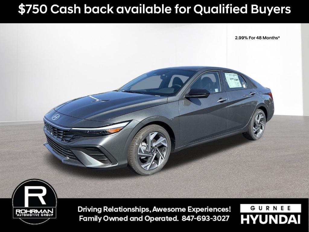 new 2025 Hyundai Elantra car, priced at $23,835