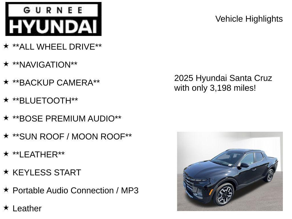 used 2025 Hyundai SANTA CRUZ car, priced at $34,711