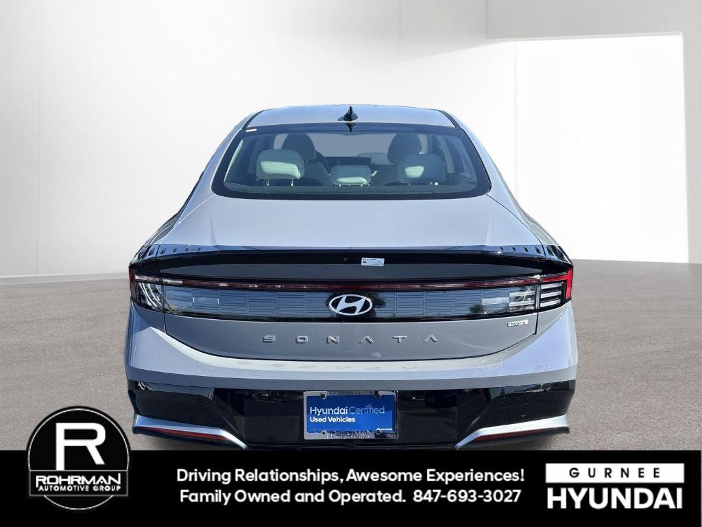 used 2025 Hyundai Sonata Hybrid car, priced at $24,481
