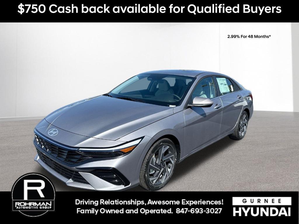 new 2025 Hyundai Elantra car, priced at $27,298
