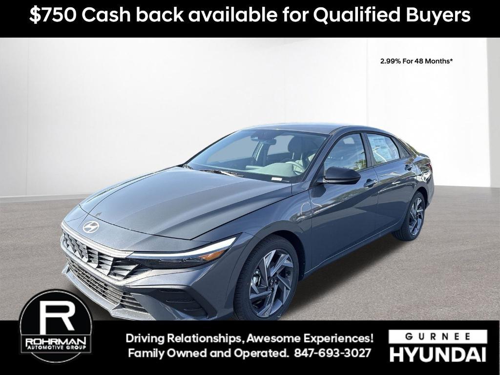 new 2025 Hyundai Elantra car, priced at $23,845