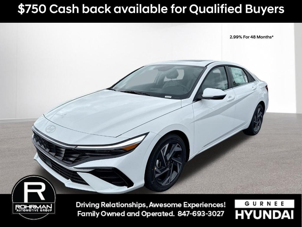 new 2025 Hyundai Elantra car, priced at $27,787