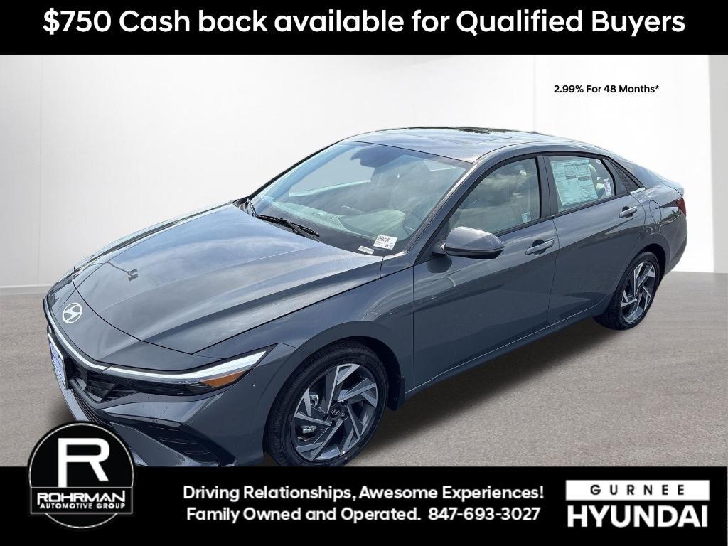 new 2025 Hyundai Elantra car, priced at $27,243