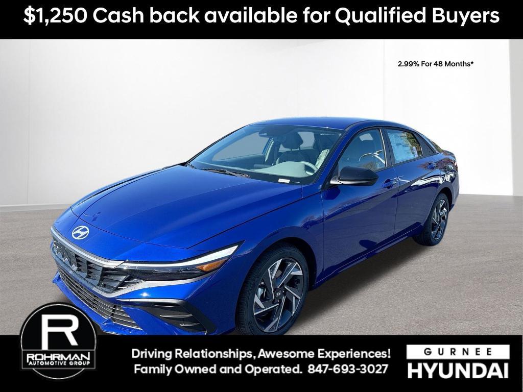 new 2025 Hyundai Elantra car, priced at $23,276