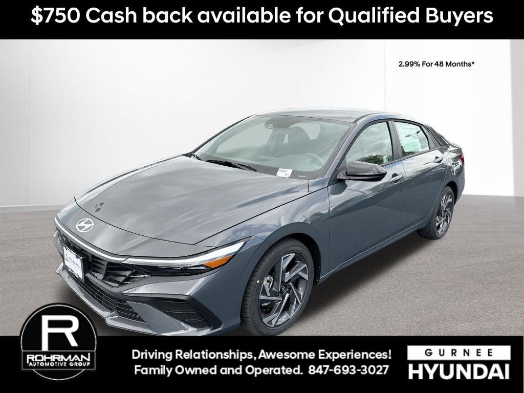 new 2025 Hyundai Elantra car, priced at $23,845