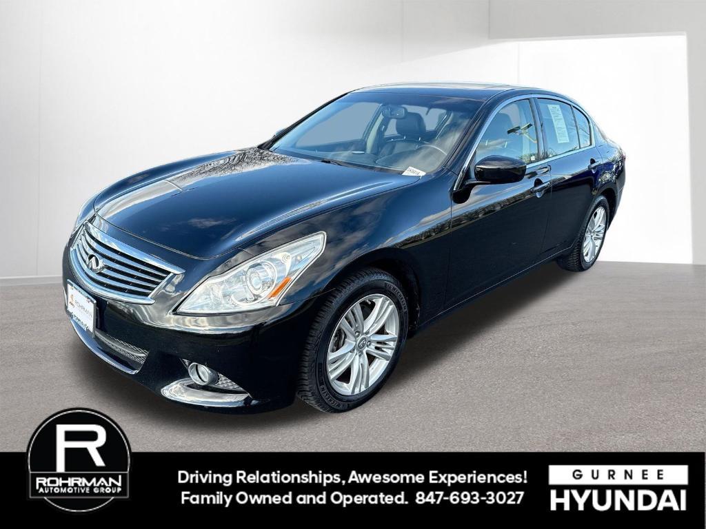 used 2013 INFINITI G37x car, priced at $13,958