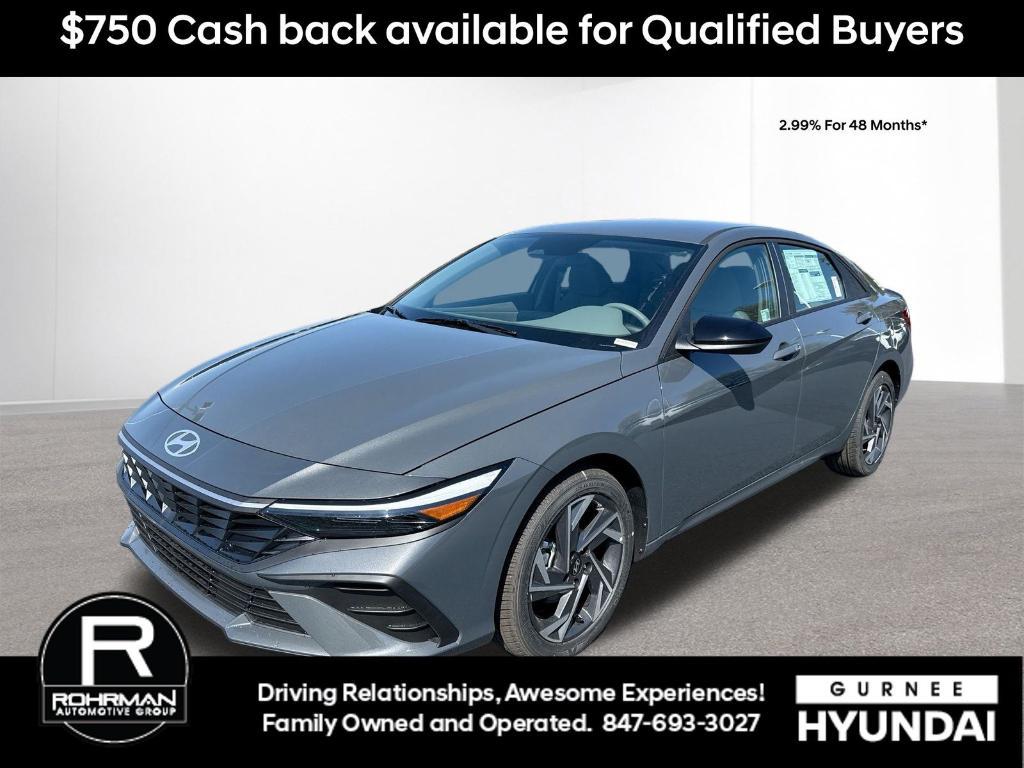 new 2025 Hyundai Elantra car, priced at $23,776