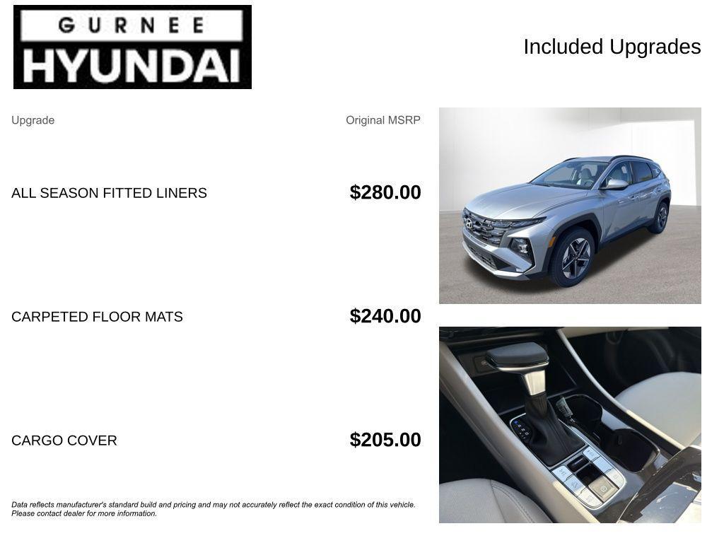 new 2026 Hyundai Tucson car, priced at $31,121